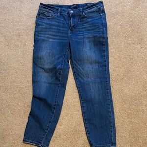 Judy Blue Dark Wash Straight Leg Jeans